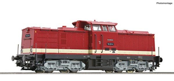 Roco 36339 Tt Diesellok Br 110 Dr Ep Iv Mit Sound Neuheit 2023 Ovp-image