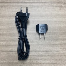 European 2 Prong Power Cord  US Outlet Plug AC Power Cord Cable Plug PS3 Laptop