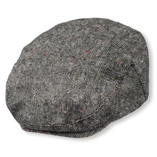 Childrens Place Nubby Tweed Newsboy Cap Hat Black Size 6-12 months