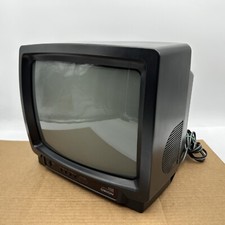 Vintage Retro Gaming Orion TV1325A CRT Television Tested Working Cable Input 13&rdquo;
