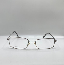 GIORGIO ARMANI GA809 CRL GUNMETAL EYEGLASSES RECTANGLE METAL FRAME 54-18-145