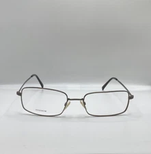 GIORGIO ARMANI GA809 CRL GUNMETAL EYEGLASSES RECTANGLE METAL FRAME 54-18-145