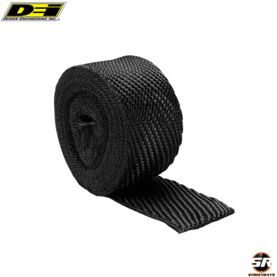 DEI 010005 2'' inch x 15' foot Roll Black Titanium Header Exhaust High Heat Wrap