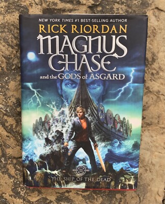 Rick Riordan Signed Copy Of Magnus Chase & The Gods Of Asgard. First Copy
