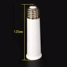 New LED Light E27 To E27 Lamp Socket Base Converter Light Bulb Adapter 120mm