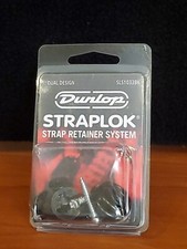 Dunlop Straplok Strap Retainers Dual Design Black Oxide