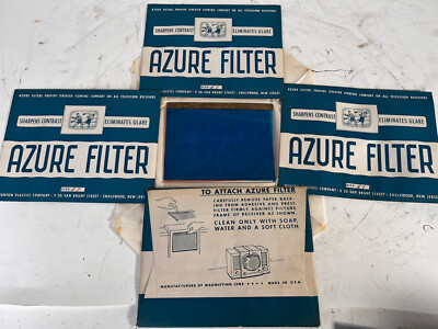 Azure filter ''sharpens contrast Eliminates glare''