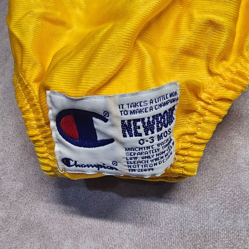 Vintage 90s Champion Los Angeles Lakers Shaquille O'Neal 34 Jersey Newborn 0-3 M - Picture 8 of 8