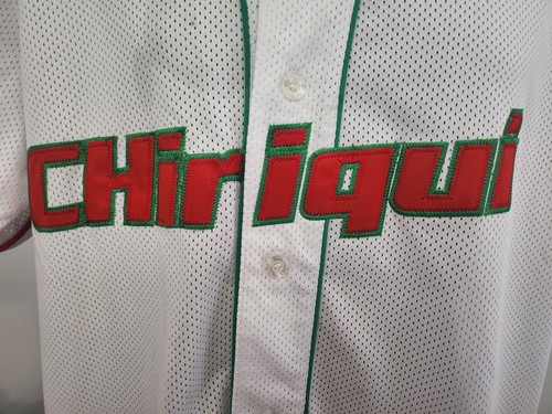Vintage Wilson Federales De Chiriqui Panama Baseball Jersey Mens Medium White - Picture 7 of 9