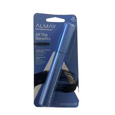 Almay Multi-Benefit Washable Mascara 502 Black Noir 0.21 fl oz Each