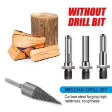 Firewood Drill Bit Wood Cone Hex Shank Wood Log Splitter Screw Splitting