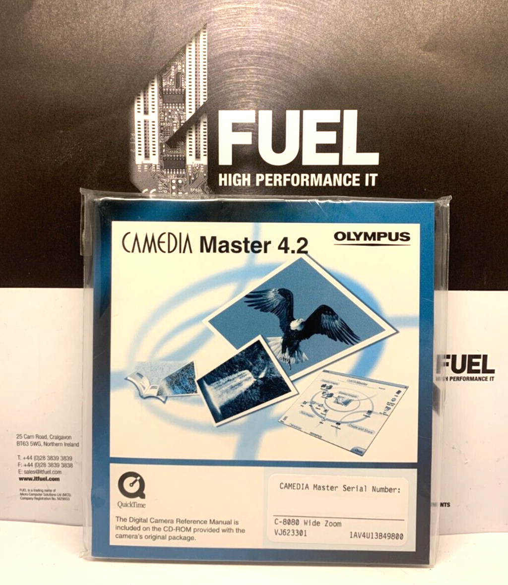 Olympus Camedia Master 4.2 Software CD eBay