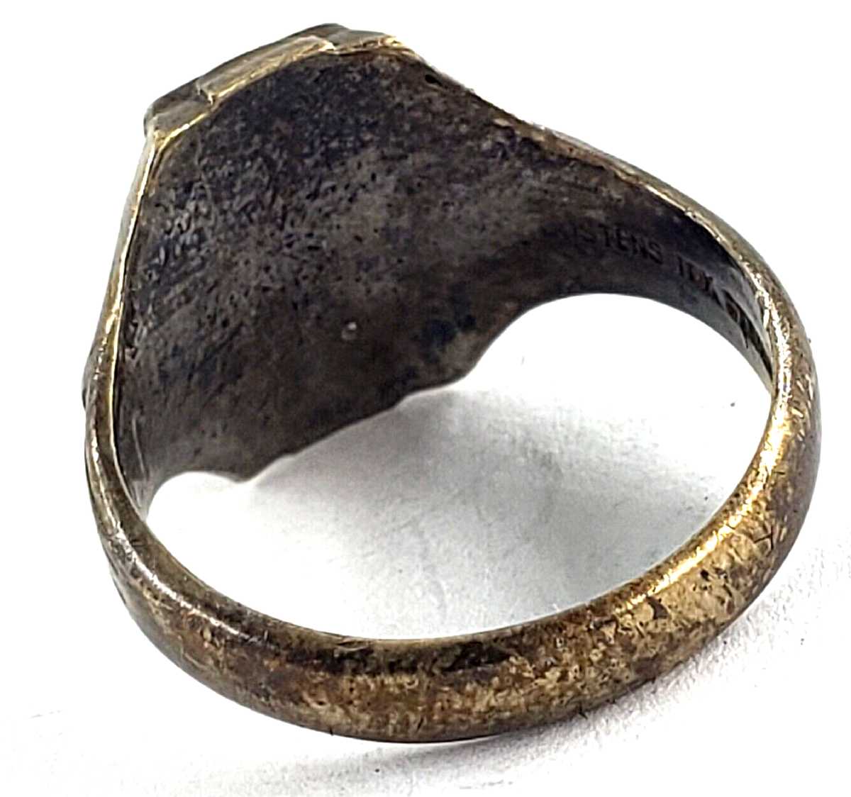 1945年 JOSTENS 10K STERLING SILVER コンビ 9号 - アクセサリー