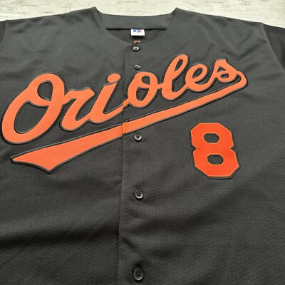 NEW VTG 90s Russell Athletic Baltimore Orioles Cal Ripken Jr Sewn