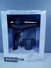 BaBylissPRO Hair Dryer Titanium Xtreme Pro. Turbo 2000W BTXBK5572 NWScuff