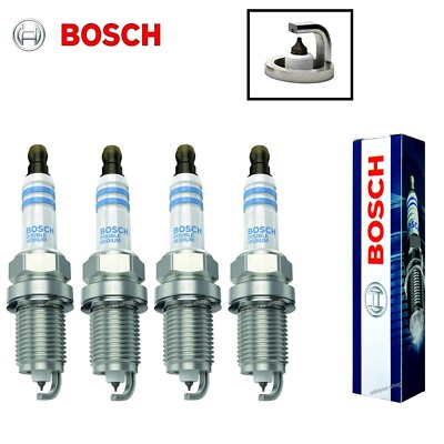 4x BOSCH IRIDIUM Zündkerzen für DODGE DURANGO FORD GALAXY/MK MAVERICK FR6LI332S