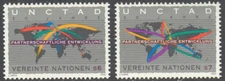 UN Vienna #Mi176-Mi177 MNH 1994 UNCTAD
