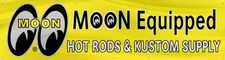 MOON EQUIPPED 2'X8' BANNER FLAG