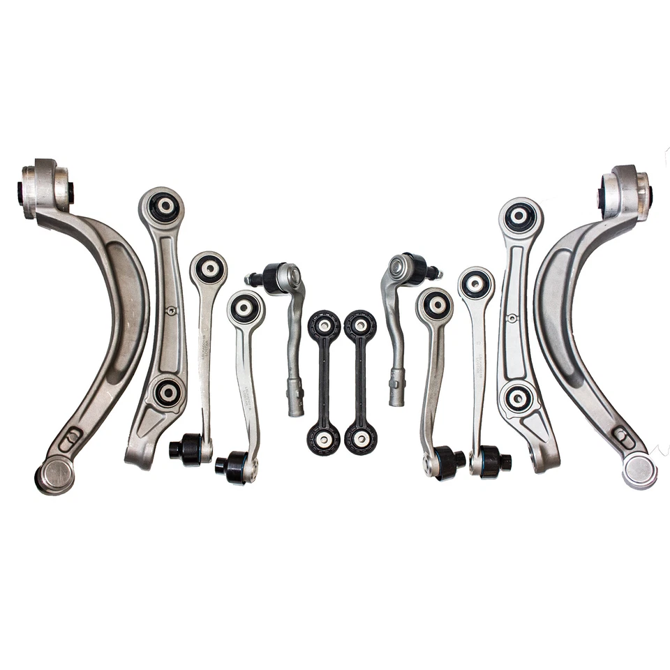 12 Teile Querlenker Satz Vorne für Audi A4 8K2 8K5 8KH A5 8T3 Q5 8R Links Rechts - Bild 2 von 2