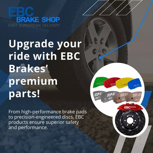 EBC Brake Pad And Rotor Kit 330mm Front Replacement Part For Alfa Romeo PDKF032 - Picture 3 of 6