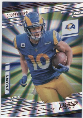 COOPER KUPP 2021 PANINI PRESTIGE SUNBURST