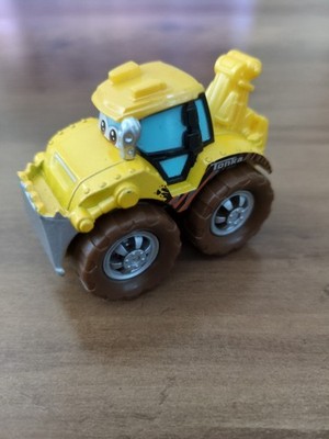 Tonka Chuck and Friends Digger Tow Truck Wrecker Yellow 3'' Playskool Hasbro Toy