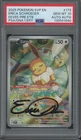 2025 Pokemon SVP EN #173 Eevee Erica Schroeder Gem Mint PSA 10 Authentic Auto