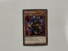 YUGIOH DON ZALOOG SECRET RARE! 1ST SGX1-EN104 (NM) SPEED DUEL
