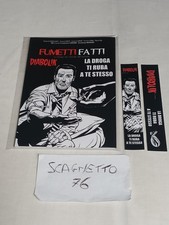 DYLAN DOG DIABOLIK E ALTRI PERSONAGGI SU  CATALOGO FUMETTI FATTI + 2 SEGNALIBRI 