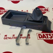 Datsun 1200 Console Box Assy With Brackets Gray Fits Nissan B110 Ute B120 Datsun 1200 Console Box Assy With Brackets Gray Fits Nissan B110 Ute B120