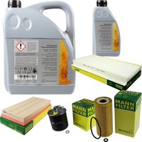 Mann Inspektionspaket 6L MB 5W-30 229.51 FüR Mercedes W169 A 180 CDI W245 B
