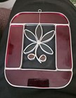 OHIO STATE BUCKEYES 5"×6" STAINED GLASS BLOCK O VINTAGE! — photo 3