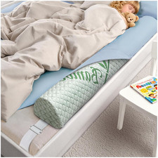 Waterproof Baby Bed Bumper for Toddler with Adjustable Band, Soft Kid Foam Bed R