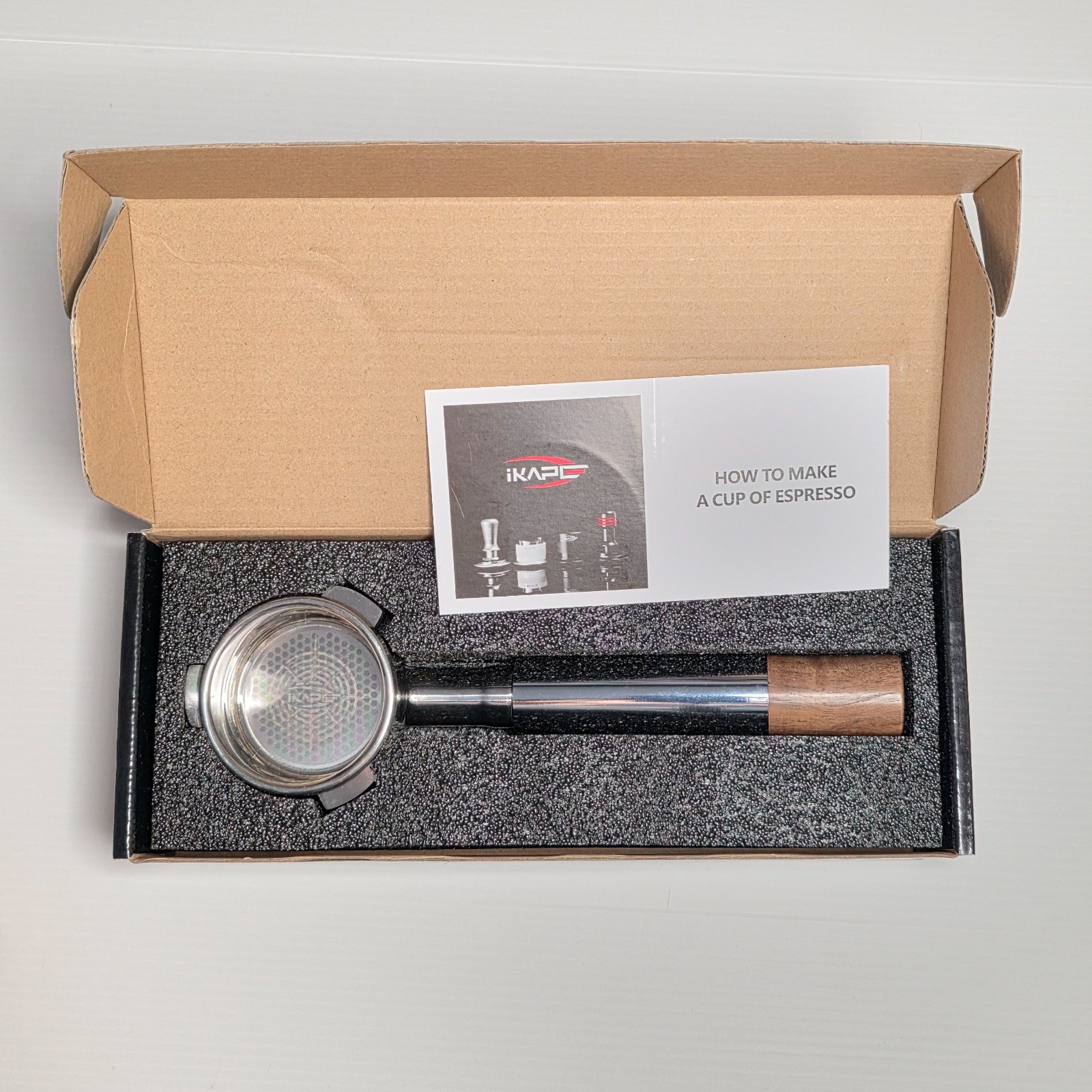 IKAPE 54mm Bottomless Portafilter for Breville Espresso Barista Express and Pro