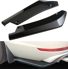 2x For Honda Accessories Car Rear Bumper Lip Diffuser Splitter Canard Protector 2x For Honda Accessories Car Rear Bumper Lip Diffuser Splitter Canard Protector