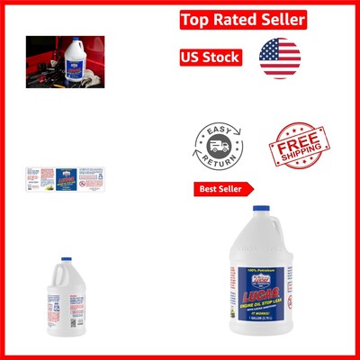 Oil Stop Leak Solution - 1 Gallon for Preventing Engine Damage & Noise Reduction