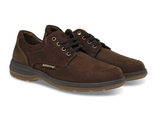 Chaussures à lacets Mephisto DOUK TDM en cuir brun foncé - Chaussures Homme - Picture 5 of 5