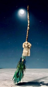 Authentic Witch’s Besom Broom- 7 available styles - approx 70” long