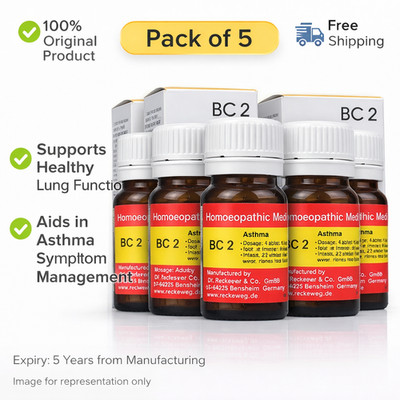 Dr Reckeweg BC 2 Tablets 20g Homeopathic General Wellness Support 5 Pack
