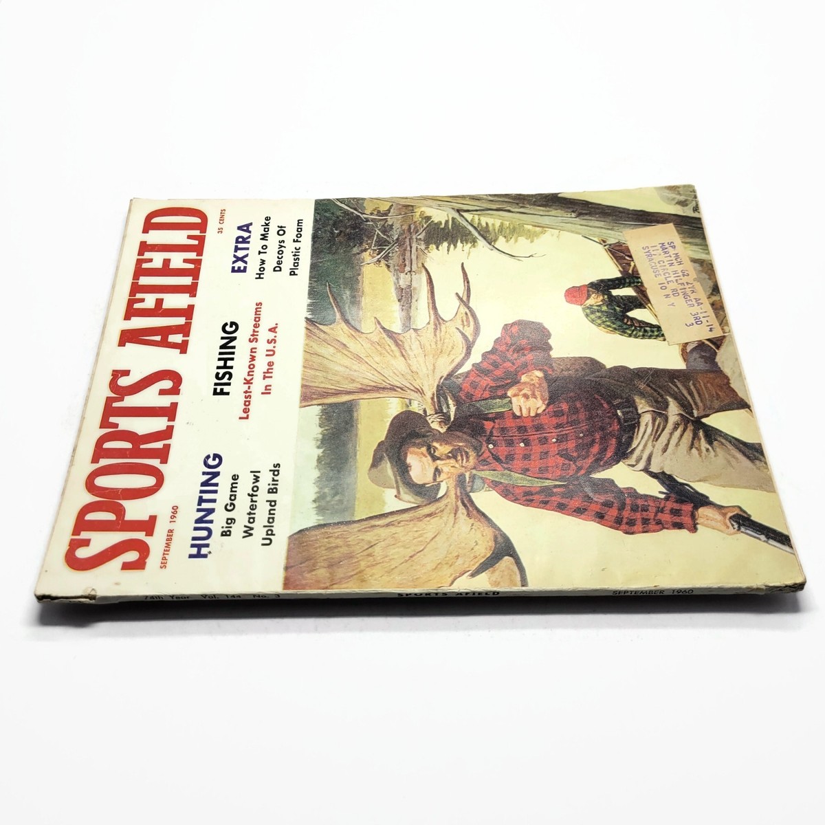 Vintage September 1960 Sports Afield Outdoors Ad Magazine