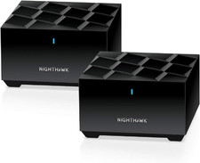 NETGEAR MK72-100NAS Nighthawk Advanced Whole Home Mesh Dual Band WiFi 6 System