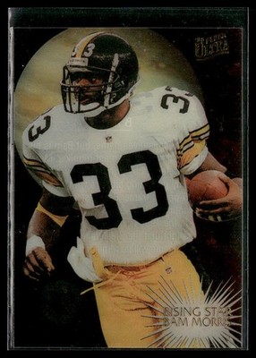 1995 Ultra #8 Bam Morris Rising Stars Football Card 1202O
