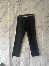 DICKIES YOUTH SKINNY STRAIGHT LIGHTWASH BLACK PANTS BOYS WAIST 26