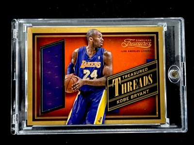 2013-14 Timeless Treasures Kobe Bryant  Treasured Threads Colour Match Patch