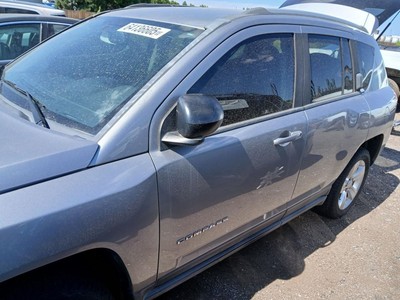 Driver Front Door Classic Style Power Window Fits 11-17 COMPASS 1351881