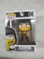 Funko Pop! Figura de vinilo Mortal Kombat X Scorpion #250 con protector pop