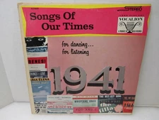 Nat Brandwynne Songs Of Our Times: Hits Of 1941 Vocalion VL 73653 1959 Vinyl LP