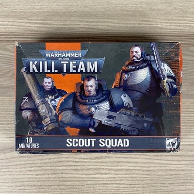10 SPACE MARINE SCOUT SQUAD WARHAMMER 40K 40.000 KILL TEAM ADEPTUS ASTARTES
