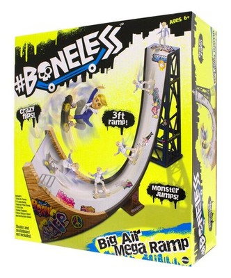 Boneless Big Air Mega Ramp Stunt Rampe Drei Einstellungen Hohe Spruenge Spielset