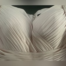     BNWOT ALEXANDER BY DAYMOR PLEATED OFF SHOULDER GOWN